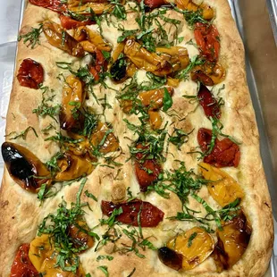 Fresh focaccia