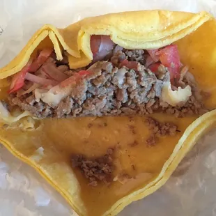 steak taco
