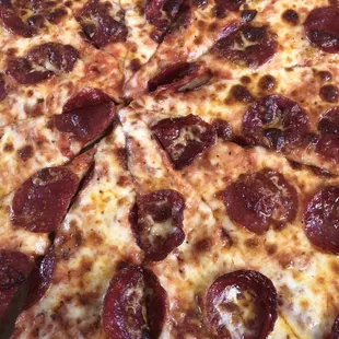 Pepperoni pizza