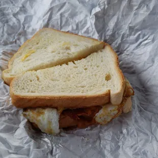 Great breakfast sandwich.