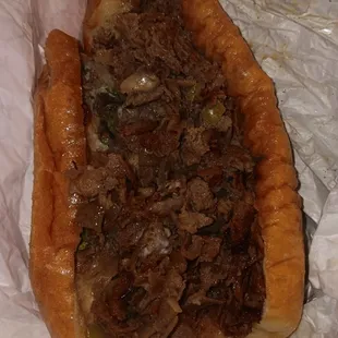 Philly cheesesteak