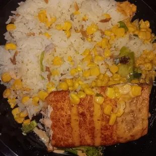 Salmon Rice Bowl