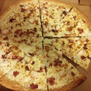 Chicken Bacon Ranch Pizza