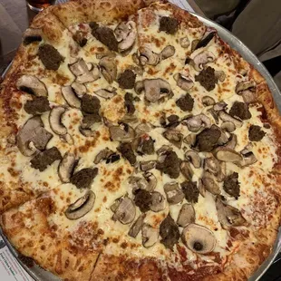 Meatball and mushrooms!!