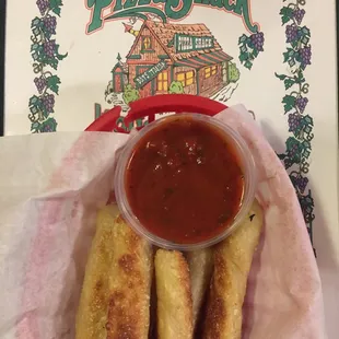 Gotta love these free bread sticks ( after 4 pm)