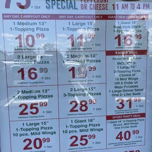Go for the Tuesday specials!