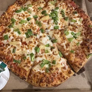 Peppers and pineapple (not mine)