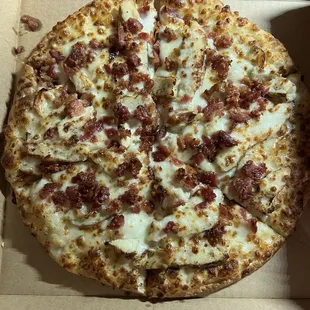 Chicken Bacon Ranch Pizza