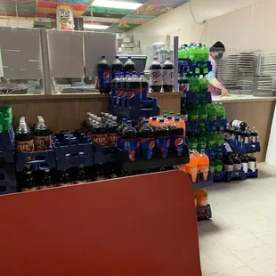 Bottles of Coke. I&apos;m from the South... all carbonated beverages are called &quot;Coke&quot;.