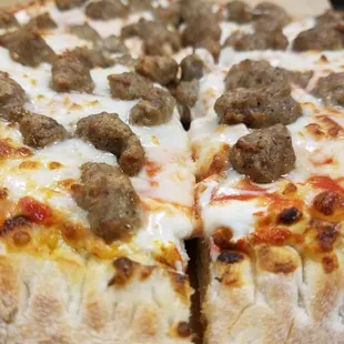 pizza, food