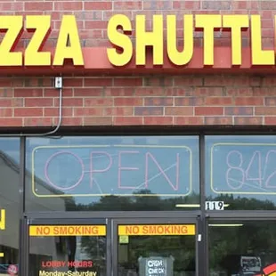 pizza, outside