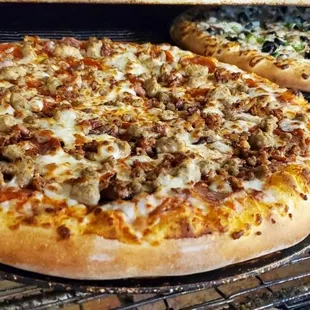 All meat or all veggie just can't go wrong with Pizza Shuttle