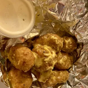 Garlic Parmesan boneless wings