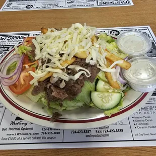 Lunch Steak Salad