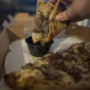 French Dip Pizza