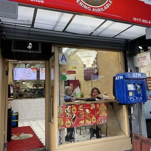 Pizza Spot hit the Spot for these two!!