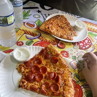 Slices and House Made Ranch