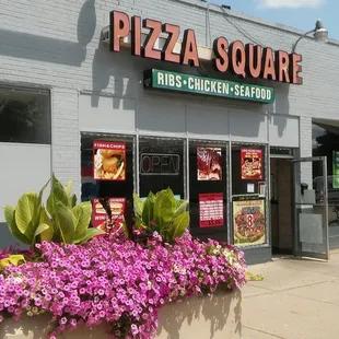 New looks for pizza Square