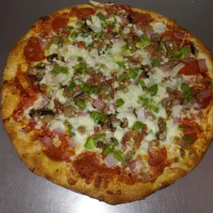 pizza, food