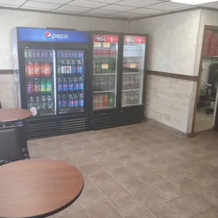Pepsi and Coke products