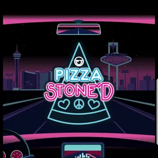 an image of a pizza stoned