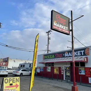 a view of the outside of the store