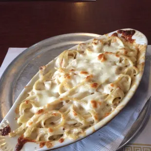 a plate of food on a table