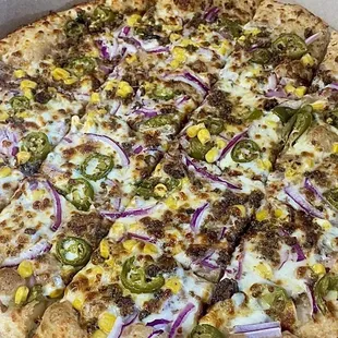 Mexican pizza-super delicious