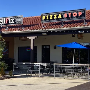 Outdoor seating offer