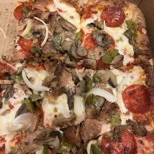 The Sicilian Suprema (my husband grabbed his first piece before I could even get a pic!) Delicious!