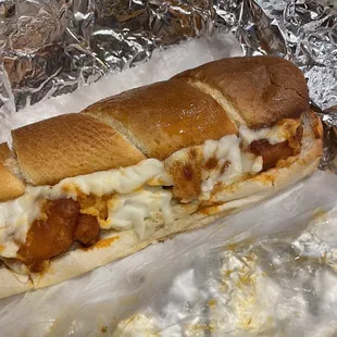 Buffalo chicken sub