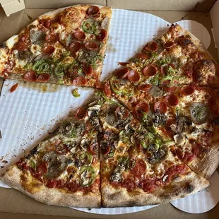 NY style crust pizza!