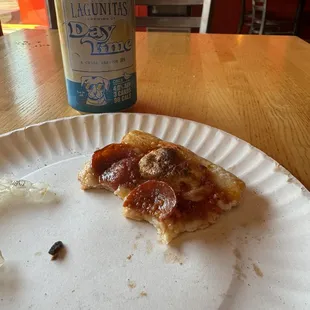 Pepperoni pizza and daytime IPA.