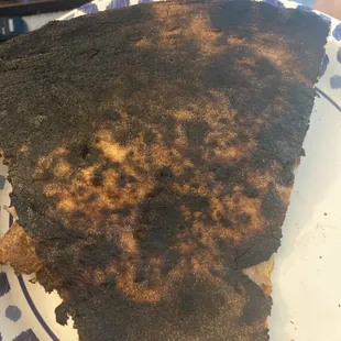 a slice of pizza on a plate