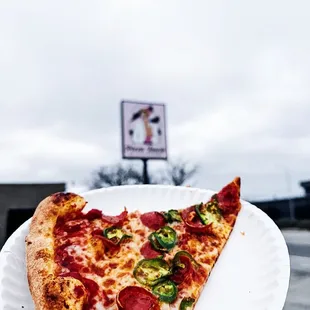Slice Add Mikes Hot Honey Drizzle