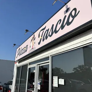 outside
