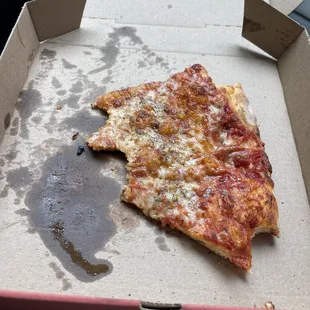 Simple but delish cheese slice