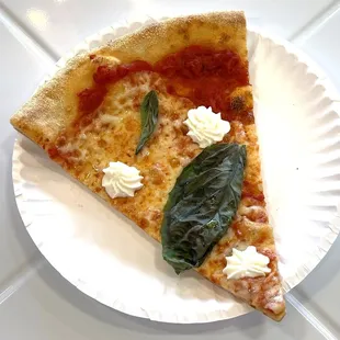 Margherita Pizza Slice (8&quot; x 7&quot;) Mmm!