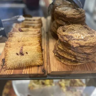 Cookie and hand help pies