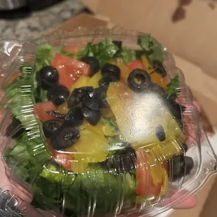 Greek Salad - tiny little serving