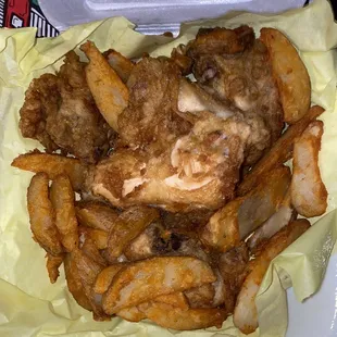 Chicken and Potato Wedges