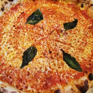Margherita pizza