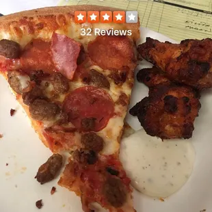 food, pizza