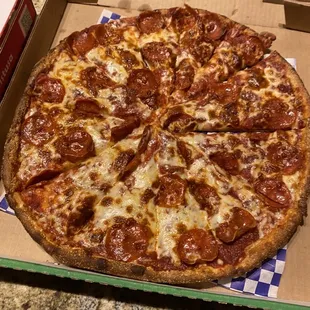 Cheese Pepperoni Pizza