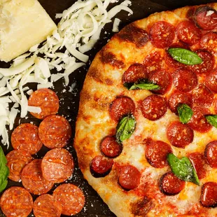 Hot Honey Pepperoni Pizza, from our Uniquely Crafted Pizza menu.