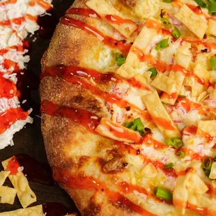 Crab Rangoon Pizza