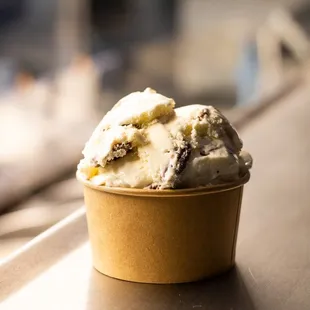 Butter Pecan Gelato -- now serving gelato at both locations!