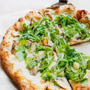 Shiitake Mushroom Truffle pie -- a staff-favorite vegetarian pie