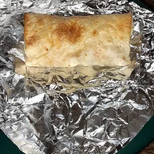 Burrito... cheap and filling.
