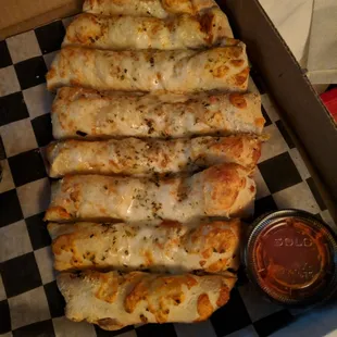 Bread Sticks with Cheese